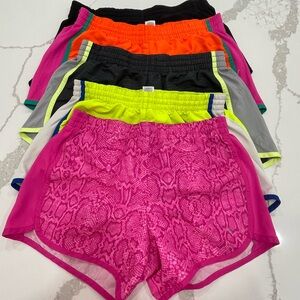 5 PAIRS S 4-6 DANSKIN LINED SHORTS Athletic Shorts